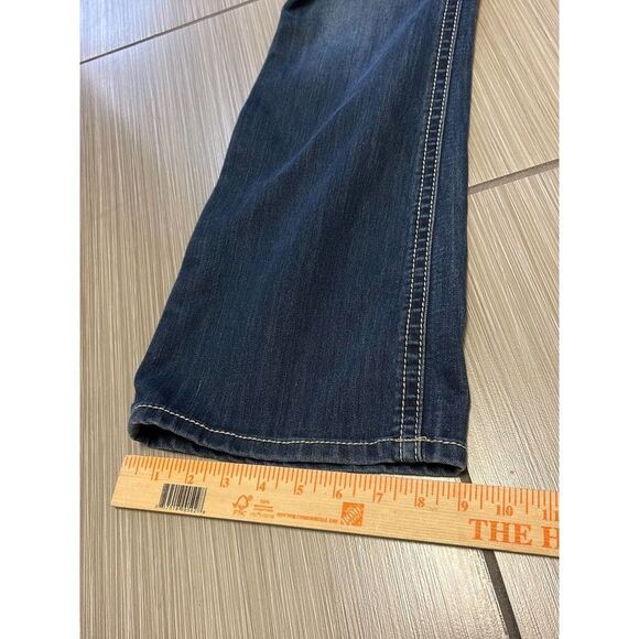 Inc international concepts curvy fit boot leg jeans womens sz 6 dark Wash denim - Picture 5 of 11